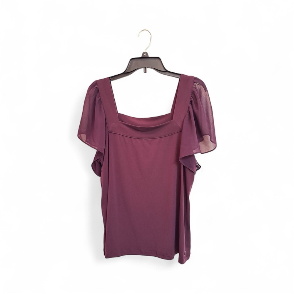 Elegant Purple Women's Top